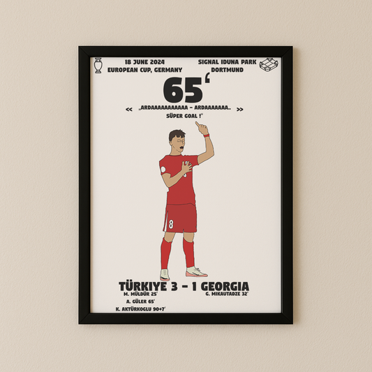 Arda Güler's Traumtor gegen Georgien zur Europameisterschaft 2024