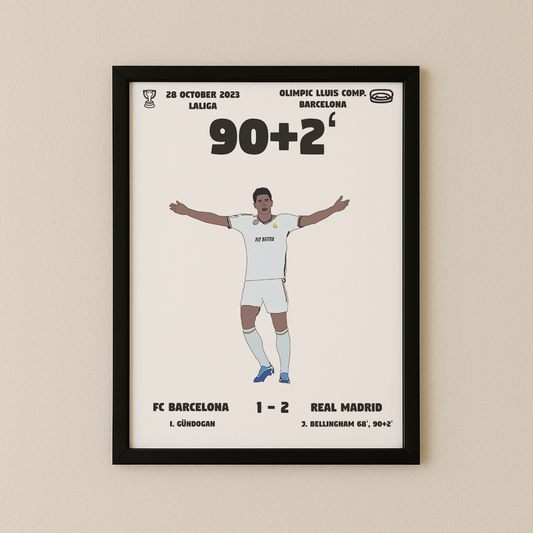 Bellingham Last-minute Treffer im El Classico