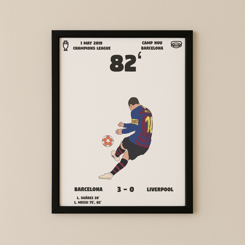 Jubel-Poster I im Rahmen AllAroundFootball