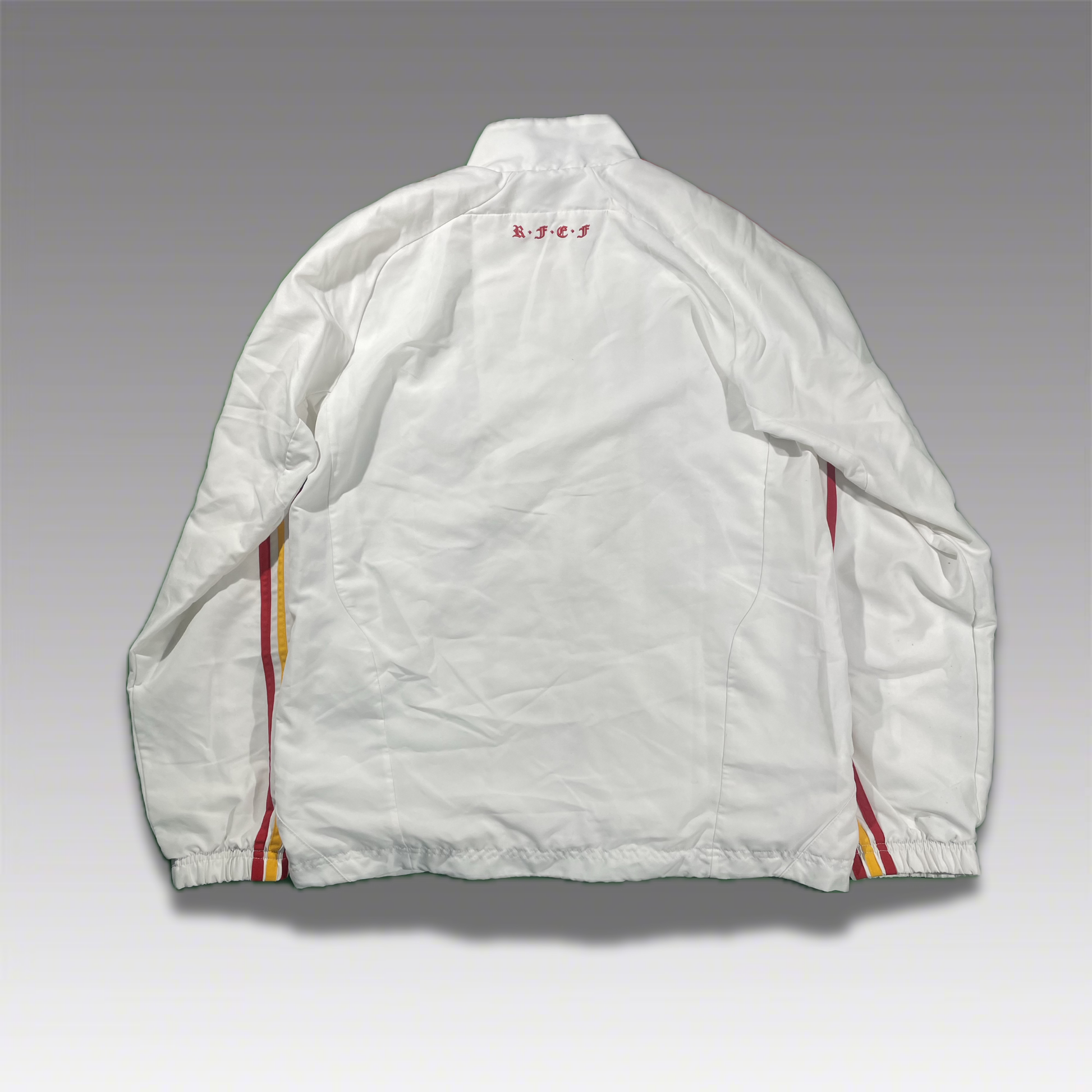 Retro Spanien Jacke WM 2010 Adidas Vintage Original Tracksuit Jacke weiß