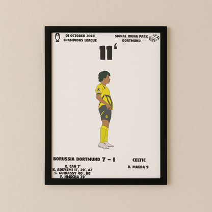Jubel-Poster I Rahmen