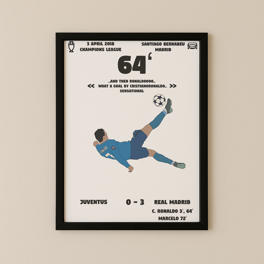 Ronaldos legendärer Bicycle-Kick gegen Juventus