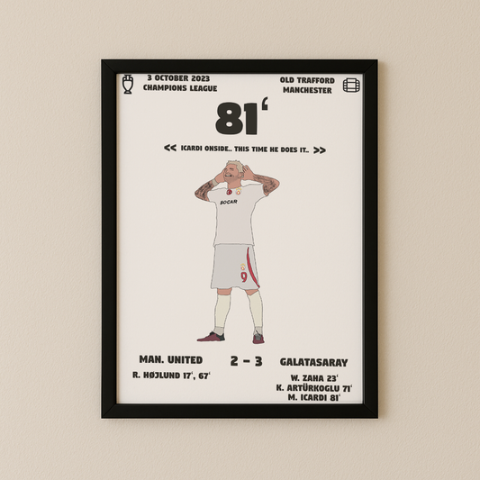 Icardi gegen ManUnited in der CL