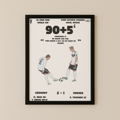 Jubel-Poster I Rahmen