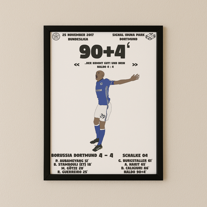 Jubel-Poster I Rahmen