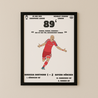 Jubel-Poster I Rahmen