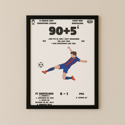 Sergi Roberto's legendäres Tor gegen PSG