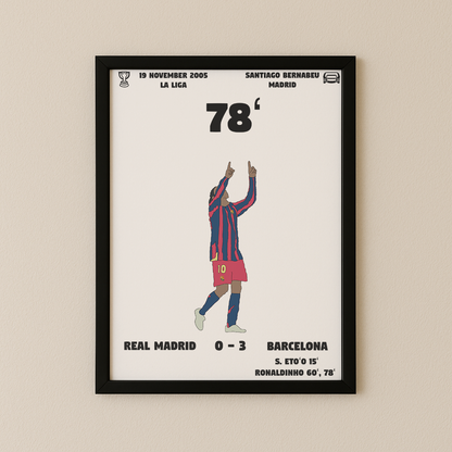 Ronaldinhos Alleingang im Bernabeu