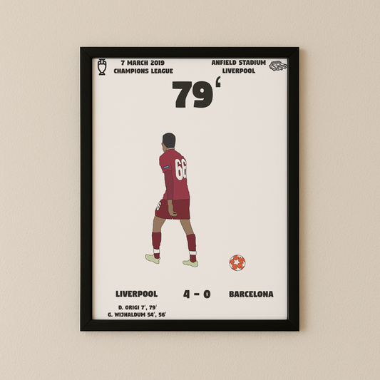 Trent's angetäuschtes Ecktor gegen Barcelona